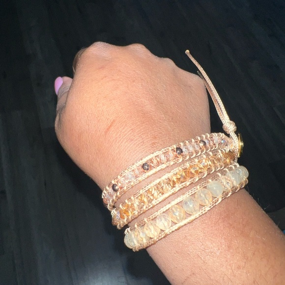 Victoria Emerson Beaded Wrap Bracelets - Picture 2 of 8